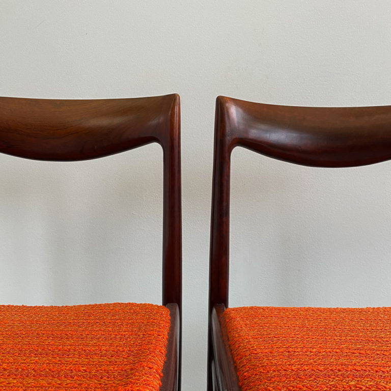 60er Jahre Palisander Stühle - DesignKlassiker Berlin