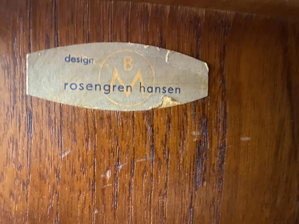 Rosengren-Hansen, Teakholz Sideboard