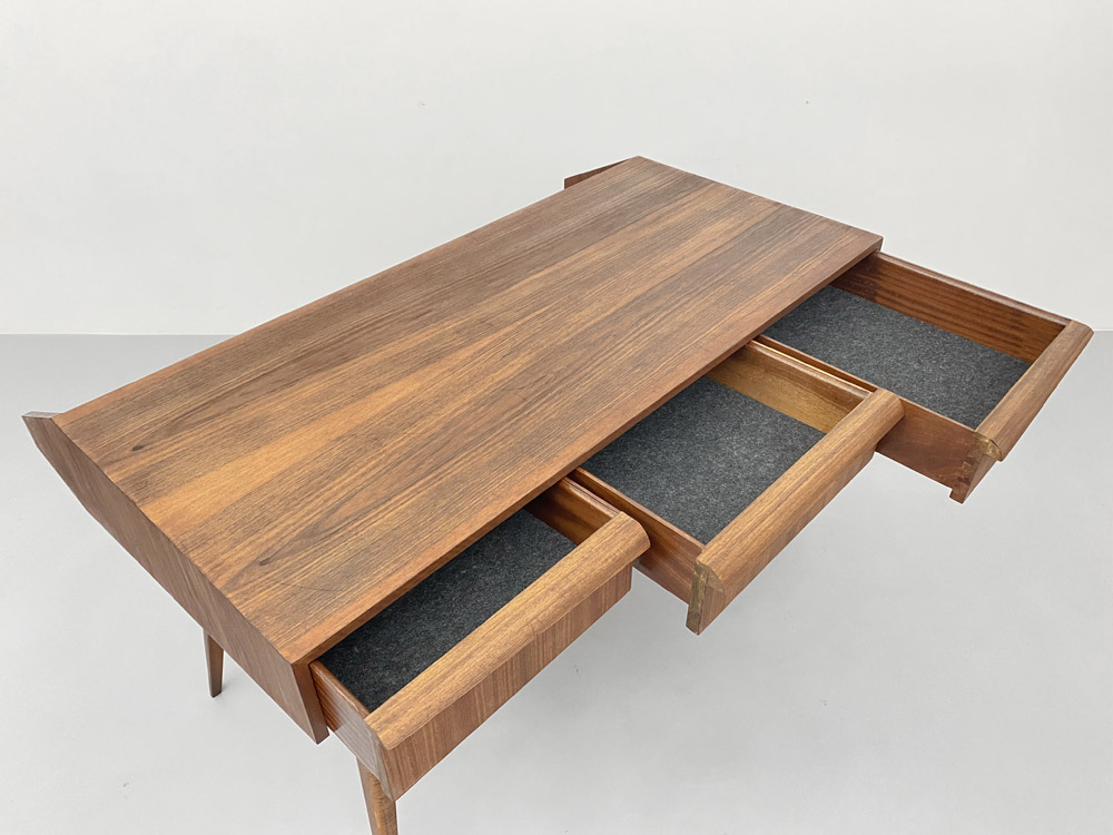 Arbeitstisch, Desk,freistehend, Mid-century