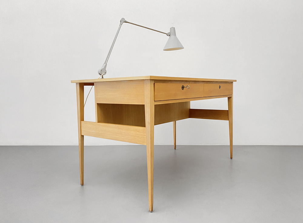 60er Jahre Kirschbaum Schreibtisch