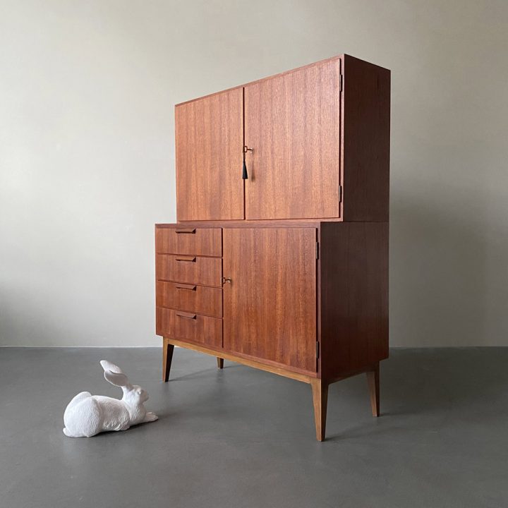 DeWe Teak Highboard, Schrank