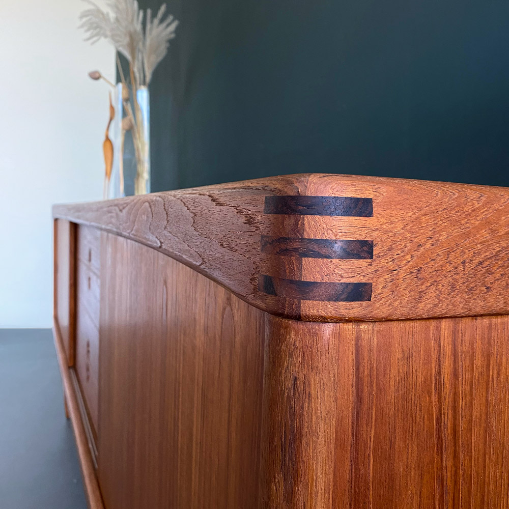 zapfholzverbindungen teak sideboard designklassiker