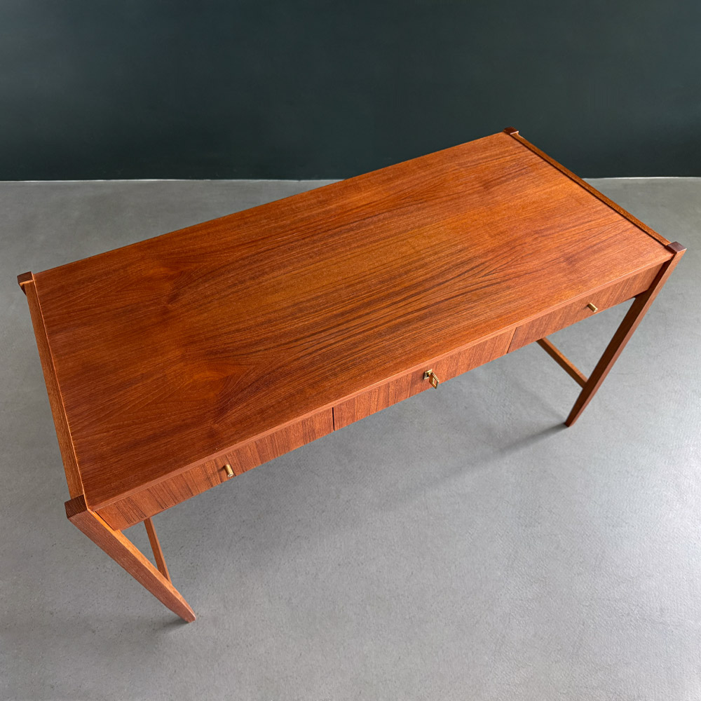 design scandinaviandesign teak schreibtisch