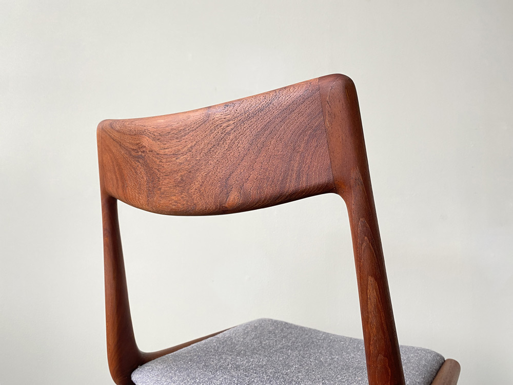 Teak Stühle, Dänemark, 60er Jahre