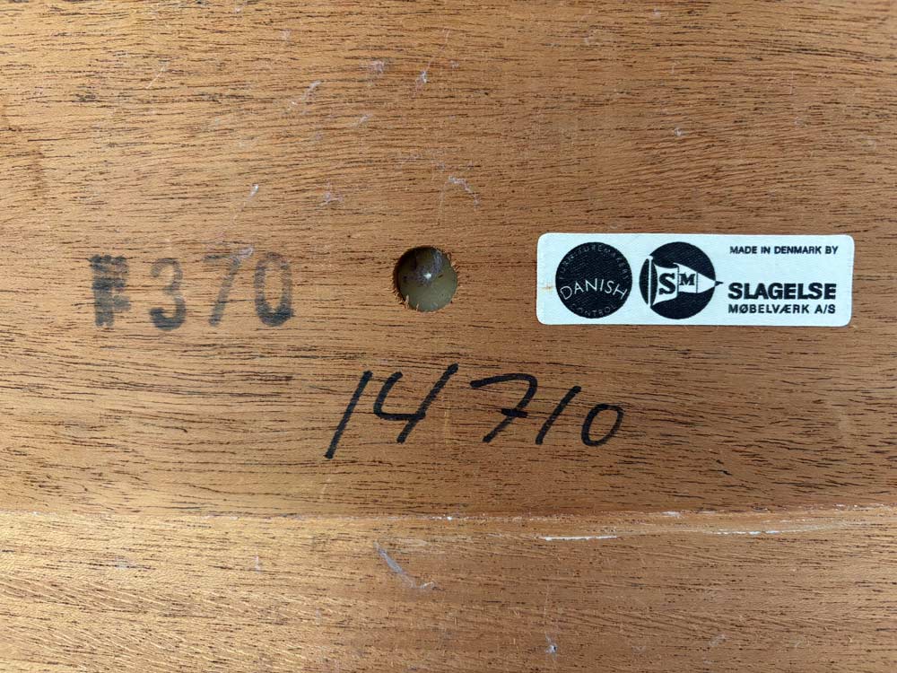 Vintage Stühle, Teak massiv, Boomerang