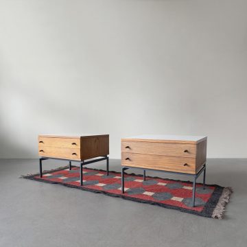 Nachttische, Herbert Hirche, 50er