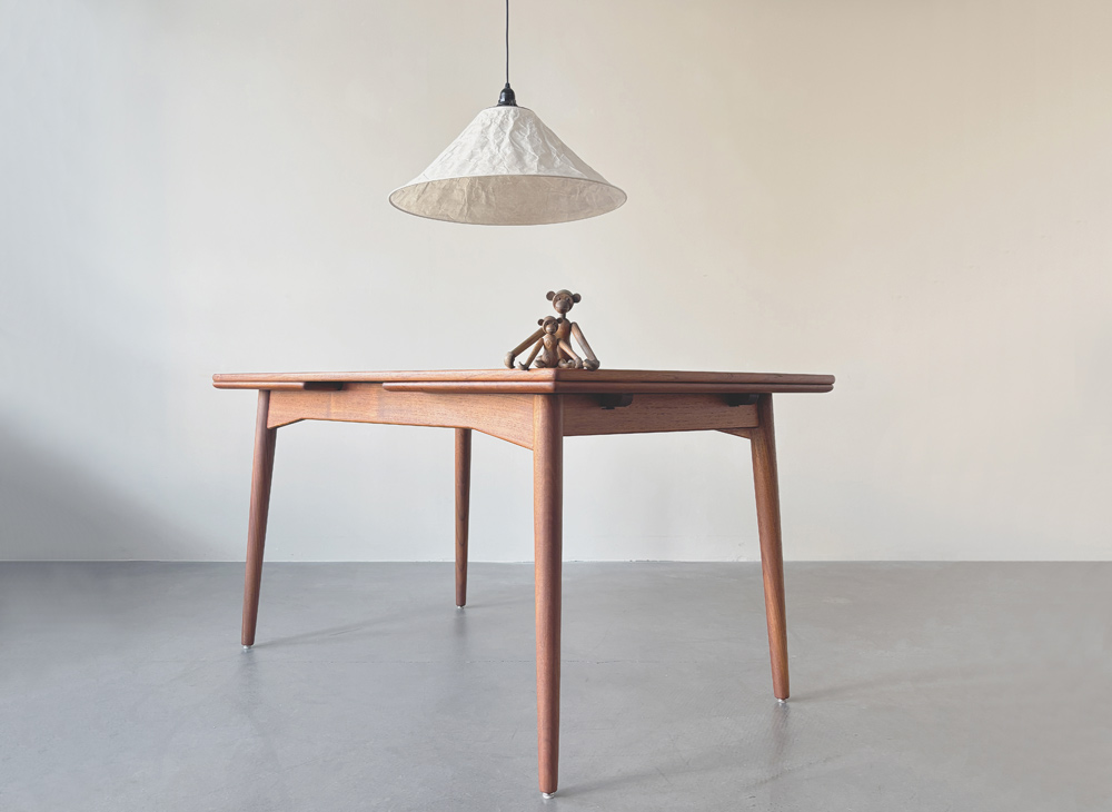 Omann Esstisch, Teak, Mid-century