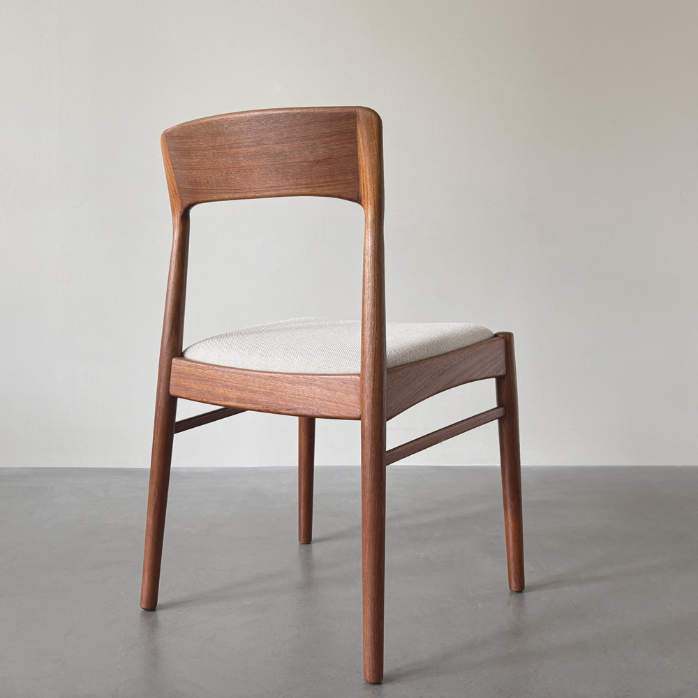 Teak Stühle Korup, Stolefabrik Dänemark