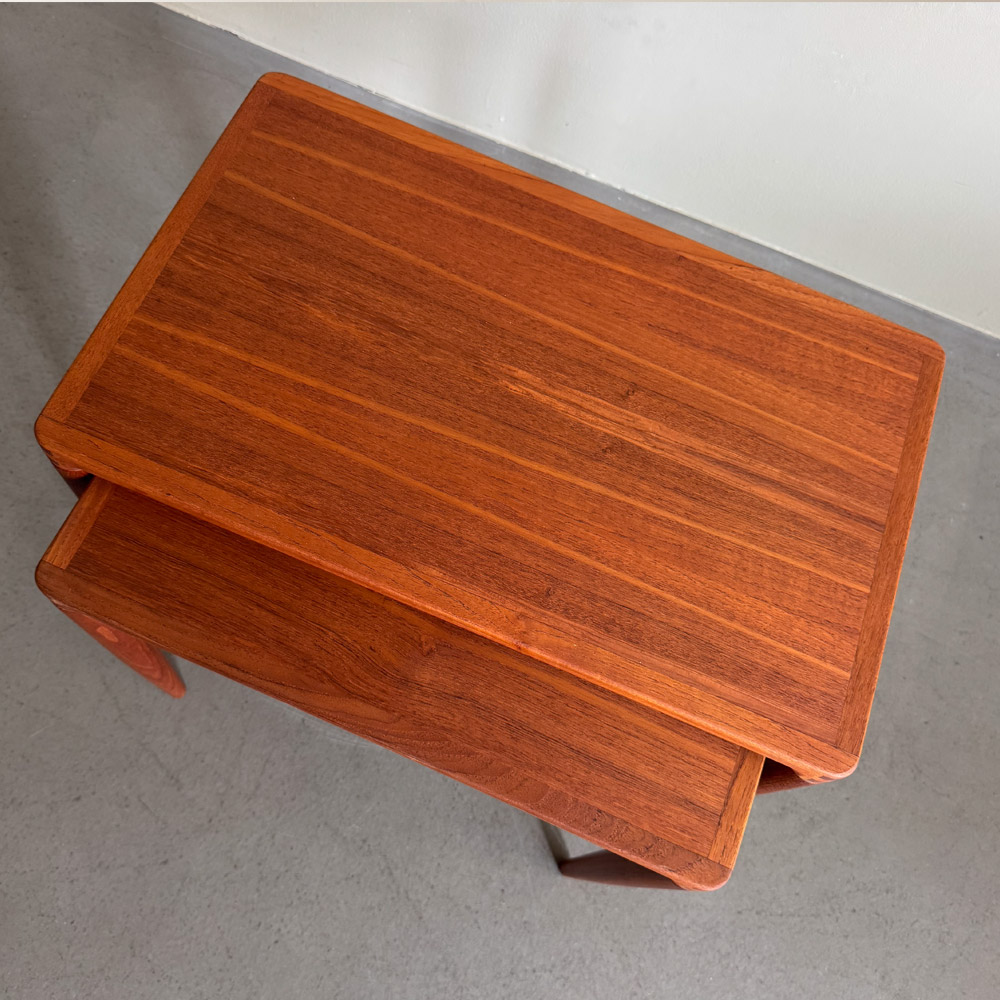 Bramin Teak nesting tables