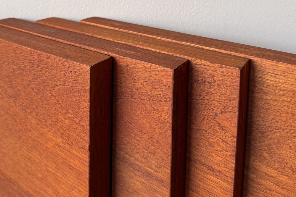 Midcentury Regalbretter Teakholz geölt