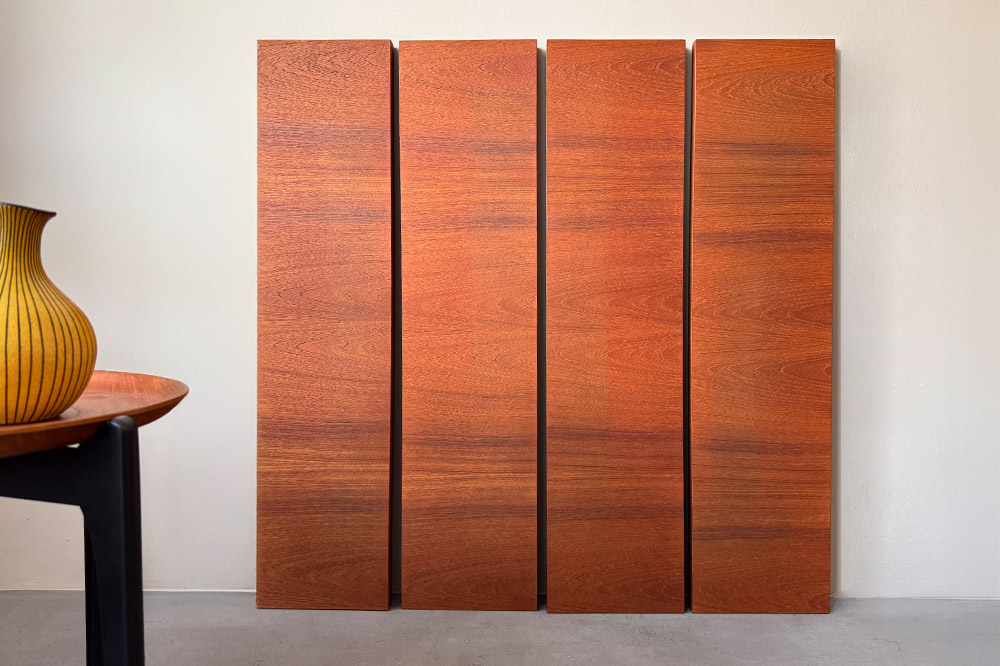 Midcentury Regalbretter Teakholz 60er