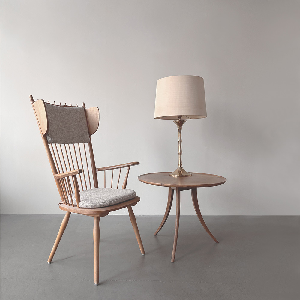 Mid-century Lampe, 60er Jahre, Maurer