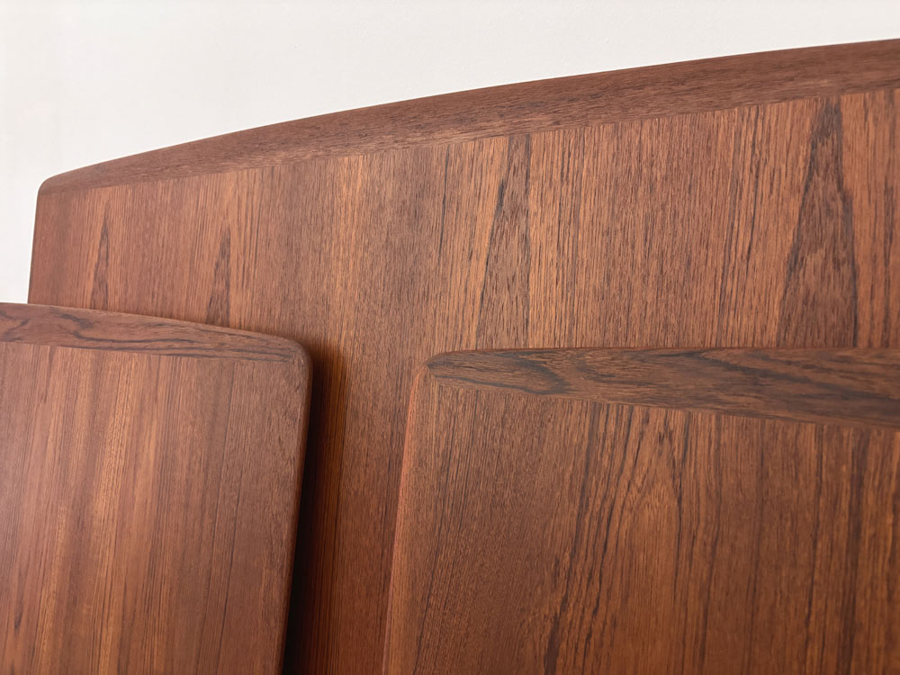 Teakholz Esstisch, Erweiterungsplatten, Svend Åge Madsen