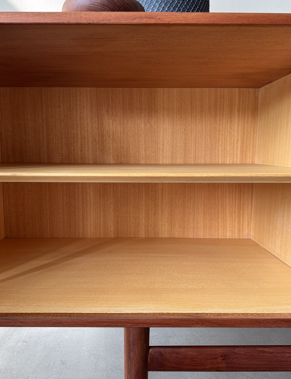 esche teakholz sideboard 60er