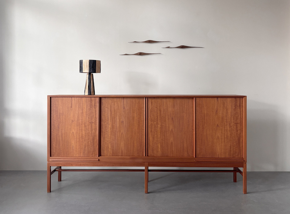 Sideboard, Schrank, Mid-century, Teak