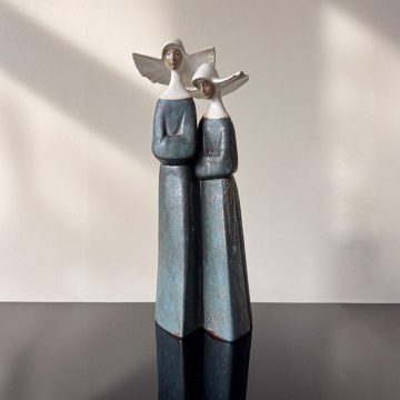 Ordenshauben-Ordensschwestern-Lladro-Keramik