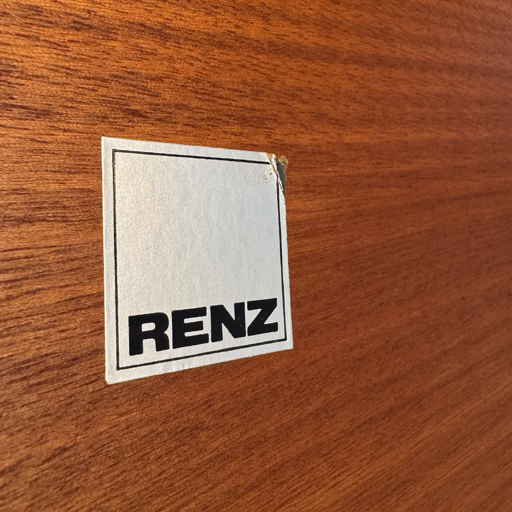 Renz Wandregal Teakholz 60er