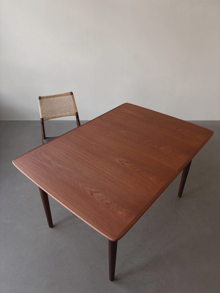 Mid-century Esstisch, Teak, 60s