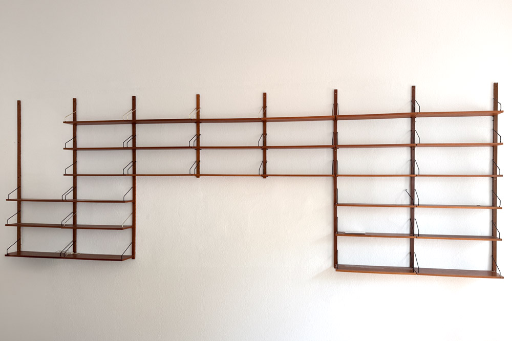 Teak Wandregal Poul Cadovius