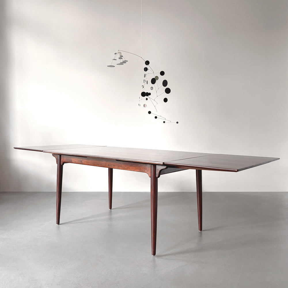 Mid-century Wohnzimmertisch ausziehbar