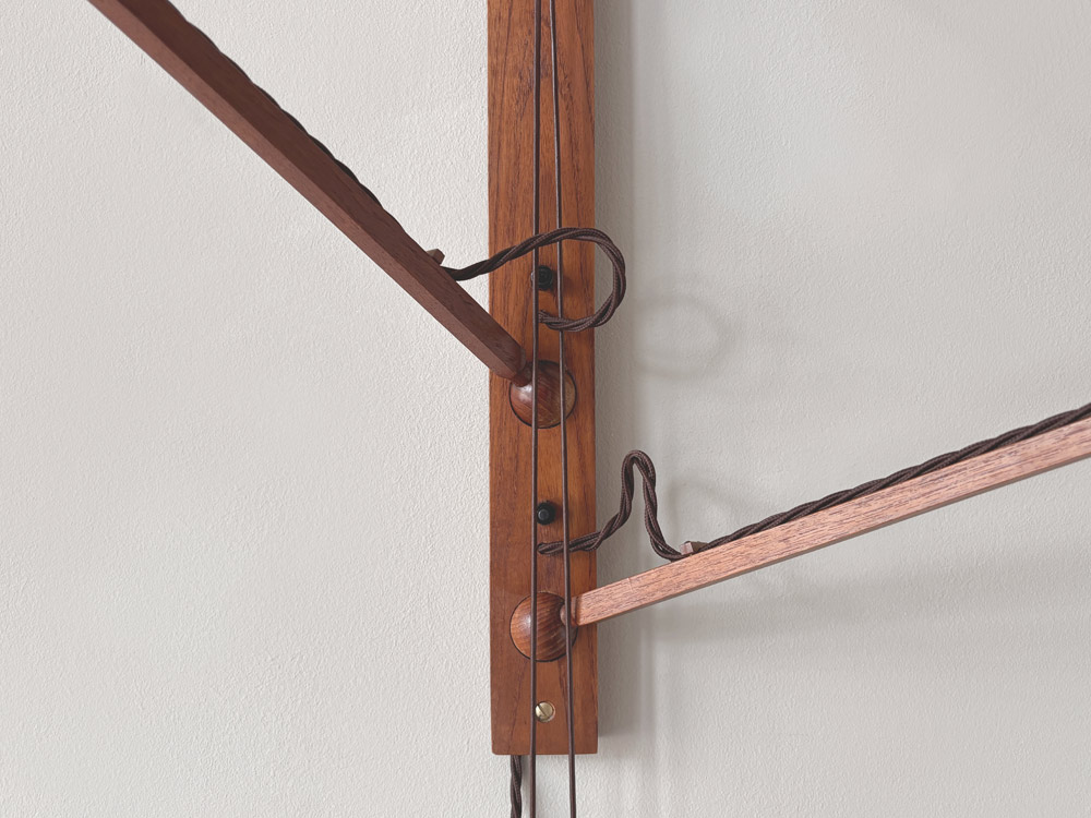 Mid-century Leuchte schwenkbar