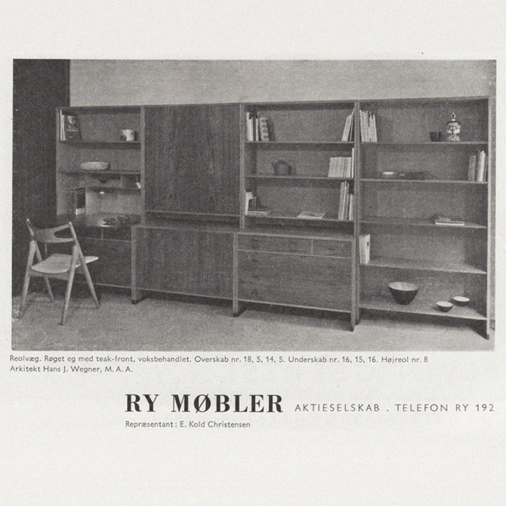 Wegner Kommode, Original Label