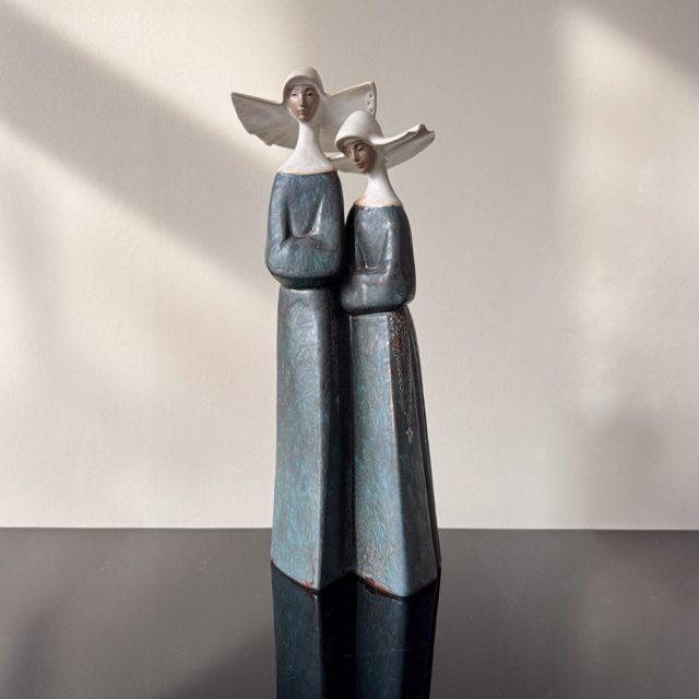 Ordenshauben-Ordensschwestern-Lladro-Keramik